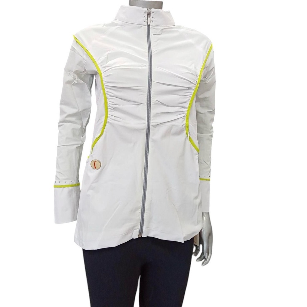 🐢Golf activewear Swing Dish Swarovski crystals Top size L GUC